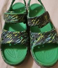 Crocs Kids Fun Lab Crocband Ii Green Sandal Size J 3 