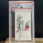 Eugene Kranz Apollo 11 Flight Deck Business Card Psa dna Signed Auto Autographed