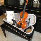 Full-size 4 4 Basswood Violin With Preset Bridge  Case  Bow  Rosin And More