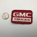 Gmc Trucks Employee Uniform Patch Advertising 2  X 2-7 8  Red White  Vintage