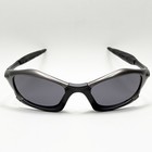 Oakley Splice Sunglasses Gunmetal Black Frame Black Lens Triple Black