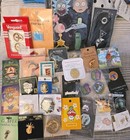 Lot Of 40 Vintage To Modern Pins 5 Disney  Rick   Morty  Space Shuttle  All New