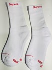  four Pack  Supreme Hanes Comfort Crew Socks Size 6-12 White Authentic Brand New