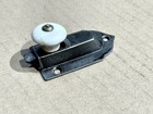 Antique Victorian Cast Iron Cabinet Latch With Ceramic Knob - Missing Catch
