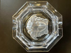 Versace Rosenthal Collaboration Medusa Crystal Ashtray Accessory Case 13cm