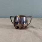 Vintage Silverplate Match Holder Empire Crafts Sugar Bowl Collected Decor