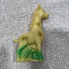 Vintage Rubber Squeak Toys Lot - Elephant   2 Giraffe  Lamb 