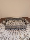 Vintage Silver Plate Casserole Dish Holder International Silver Co  10 5 x 7   
