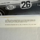 Vintage Racing Photo Janet Guthrie Formula Vee Race Gene Beach Car Motorsport