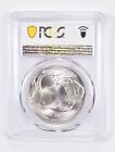 2001-d Ms70 Buffalo Commemorative Silver Dollar Pcgs