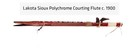 Native American Style Flute - Lakota Sioux Replica Love Flute -fundamental Of A 