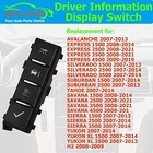 15947841 Driver Information Display Switch Replacement For 2007-2014 Silverado