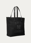 Polo Ralph Lauren Ny Yankees Mlb Ltd Ed Black Baseball Leather Tote Shoulder Bag