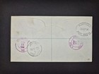 Sudan 1954 Reg  Cover Khartoum 1 To Indianapolis Usa Multi Trans Cds