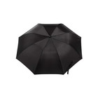   2 Pack   Totes - Black - Auto Open Umbrella With Neverwet - Recycled Fabric