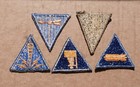 4 Lot Vintage Us Army Air Force Specialist   1 83rd Infantry Patch Ww2 Wwii Era