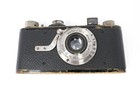Leica Ia 35mm Film Camera W  Elmar 50mm F3 5 Lens  Ettas Bow Clip Case  Filter