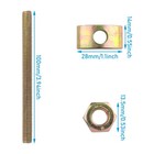 Whyhkj 4 Sets Countertop Connectors  m8x100mm  Table Top Fasteners Butcher   