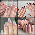 600pcs Short Coffin Nail Tips  Soft Gel X Nail Tips Xs Short Ballerina Clear    