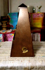Vintage Seth Thomas Metronome Wood Case Piano Clock Timer Pendulum Wind Up Works