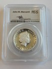 2015 P Australia Silver  1 Eagle High Relief Proof Pcgs Pr 70 Pf Signed Mercanti