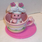 Vintage Tea Bunnies Sweet Azalea  fancy Dessert Tea Party  Complete   Nice