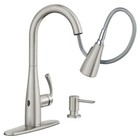 Moen Essie Touchless Pulldown Sprayer Kitchen Faucet In Spot Resist Stainless