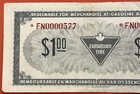  1 Low  serial   Asterisk Note Canadian Tire Money M13