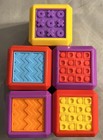 Fisher Price Laugh   Learn Blocks Baby Toys 2   x2   motor Skills Set 5  6 Words