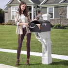 Step2 Atherton Mailbox Post  Mailbox Not Included  Classic White