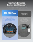 Lidar Navigation Robot Vacuum And Mop  9000pa Suction  Smart Mapping