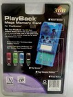 Playback Mega Memory Card For Playstation New Interact Green 360 Blocks