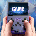 128gb  R36s Retro Handheld Video Game Console 20000 Games 3 5 Inch Ips Scree