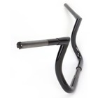 La Choppers Black 10  Bagger Twin Peaks Throttle-by-wire Ape Hanger  La-7361-10b