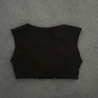 Victoria s Secret Women s Swim sports Bra Size S Black white Trim Wireless
