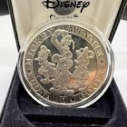 Vintage Classic Disney Coin Clad Mickey Minnie Goofy Donald Clad Coin W  Box