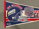 Vintage New York Giants Pennant 1991 Super Bowl Full Size 30    Nfl Football