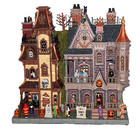 Lemax Spooky Town Haunted Estates Facade Trick Or Treat Halloween Village  35016
