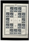 Yugoslavia 1941  Sets   Mini Sheets  Right Perf  L 11 3 4mnh  See Description 