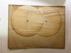 Vintage Original Calumet Baking Powder Cardboard Rotating Price Advertising Sign