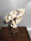  1188 beautiful Chinese Suiseki Bonsai White Taihu Stone--chinese Art Stone