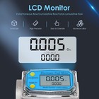 Cgoldenwall 1inch Water Flow Meter 1  Digital Fuel Flowmeter Inline  1  Fnpt    