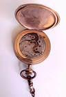 1905 Antique Elgin 14k Gold Filled Pocket Watch Full Hunter Case Grade 295
