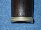 Vintage Conn 444n Large Bore Clarinet Barrel - 64mm  Grenadilla Wood  No Cracks