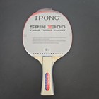 Ipong Spin X300 Table Tennis Racket Ping Pong Paddle New
