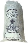 Crystal Clear Plastic Ice Bags With Cotton Draw String  10 Lb   Pack Of 500