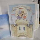 4x Hallmark Vintage Cards  anniversary  Beautiful Envelopes And Glittery Cards