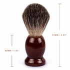 Badger Hair Shaving Brush Shave Brush For Wet Shave Using With Cream   Soap Gift