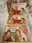 Vintage Lot Of 3 Sewing Susan Assorted Needle Books Japan Gold Eye Needles