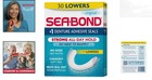 Secure 30 Count Denture Adhesive Seals - All-day Hold  Zinc-free   Easy To Use